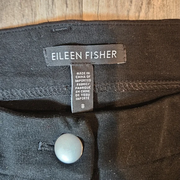 Eileen Fisher Washable Stretch Tencel Ponte Skinny - Picture 10 of 10